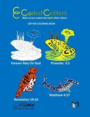 Michael Massanelli - Coded Critters Color Book: All 60 Coded Critters, Häftad