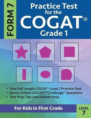 Practice Test for the CogAT Grade 1 Form 7 Level 7 1