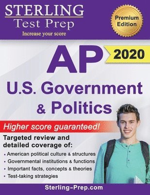 bokomslag Sterling Test Prep AP U.S. Government and Politics