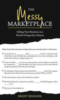 bokomslag The Messy Marketplace: Selling Your Business in a World of Imperfect Buyers