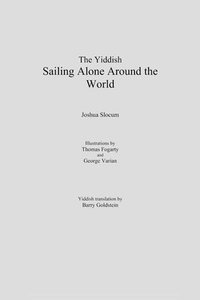bokomslag The Yiddish Sailing Alone Around the World