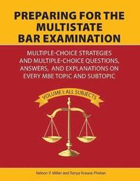bokomslag Preparing for the Multistate Bar Examination
