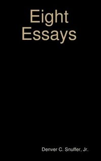 bokomslag Eight Essays
