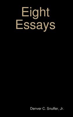 bokomslag Eight Essays