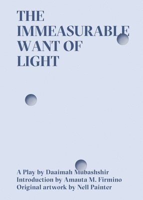 bokomslag The Immeasurable Want of Light