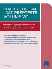 bokomslag 10 Actual, Official LSAT Preptests Volume VI: (Preptests 72-81)