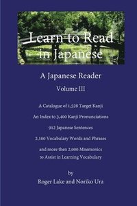 bokomslag Volume III Learn to Read in Japanese