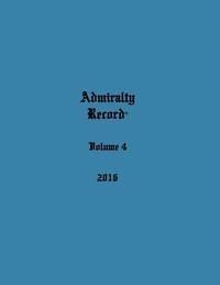 bokomslag Admiralty Record(r) Volume 4 (2016)