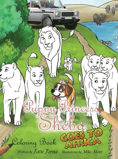 bokomslag Puppy Princess Sheba Goes to Africa