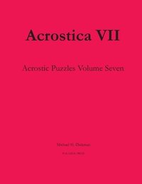 bokomslag Acrostica VII
