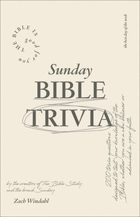 bokomslag Sunday Bible Trivia
