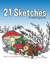 bokomslag 21 Sketches: A Coloring Book