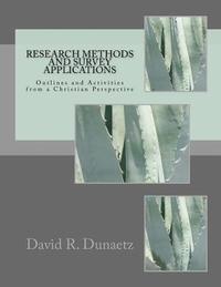 bokomslag Research Methods and Survey Applications: Outlines and Activities from a Christian Perspective