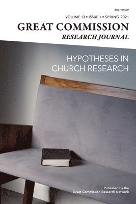 Great Commission Research Journal Spring 2021 1