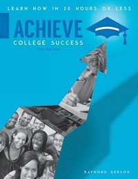 bokomslag Achieve College Success