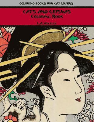 L. a. Vocelle - Cats and Geishas Coloring Book, Häftad