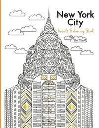 bokomslag New York City Adult Coloring Book