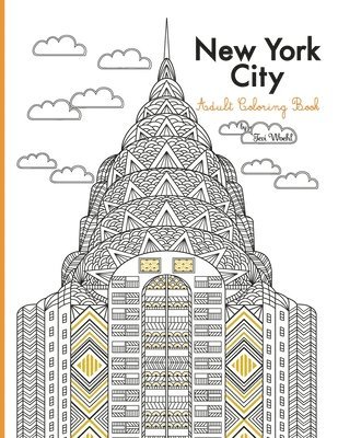 bokomslag New York City Adult Coloring Book