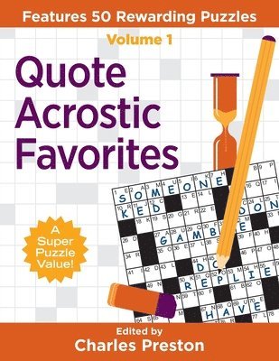 Quote Acrostic Favorites 1