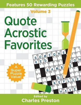 Quote Acrostic Favorites 1