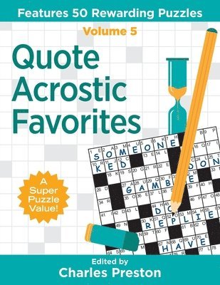 Quote Acrostic Favorites 1