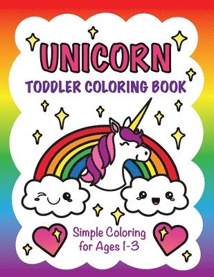 Unicorn Toddler Coloring Book 1