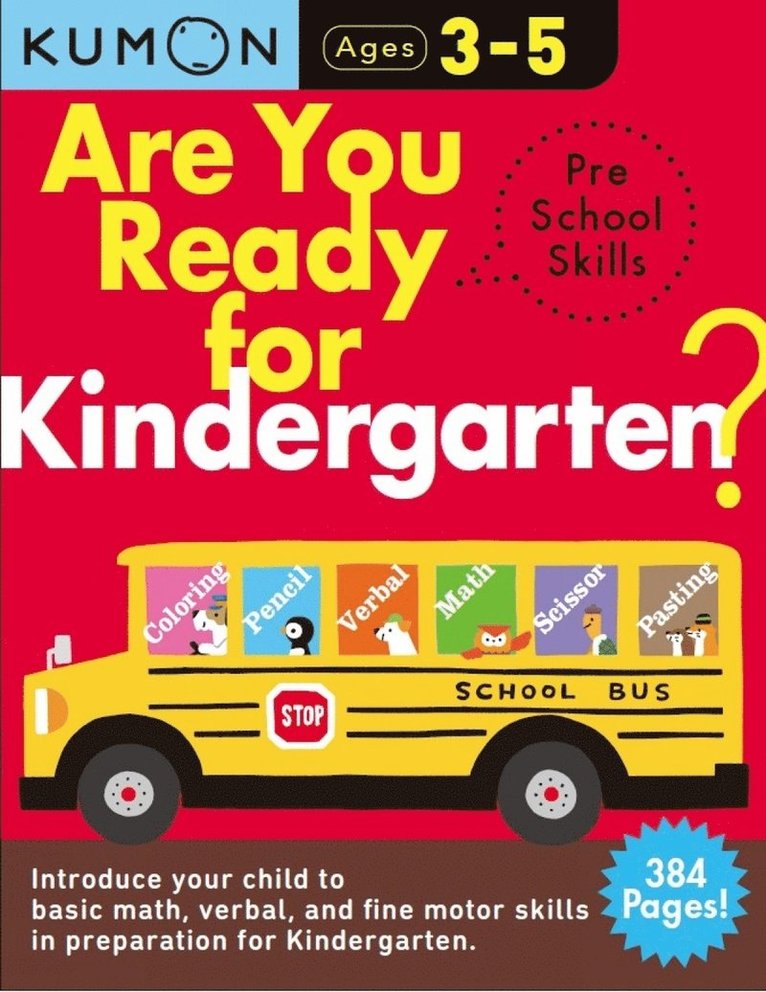 Kumon Are You Ready for Kindergarten Preschool Skills, Häftad