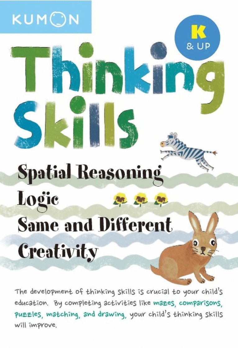 Kumon Thinking Skills K and Up, Häftad