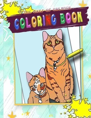 bokomslag The Cats of Colwick Coloring Book