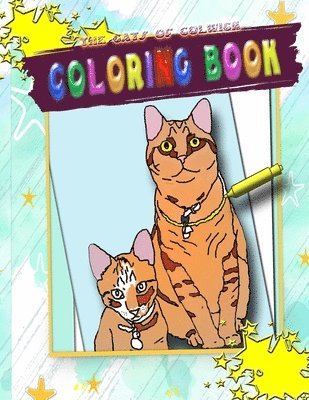 Stefani Milan - Cats of Colwick Coloring Book, Häftad