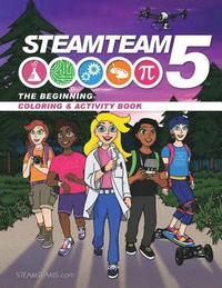 bokomslag Steamteam5: STEM/STEAM Coloring & Activity Book