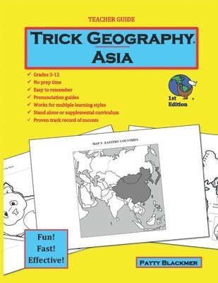 bokomslag Trick Geography: Asia--Teacher Guide: Making things what they're not so you remember what they are!