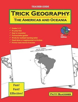 bokomslag Trick Geography: The Americas and Oceania--Teacher Guide: Making things what they're not so you remember what they are!