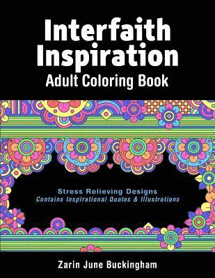 bokomslag Interfaith Inspiration: Adult coloring book