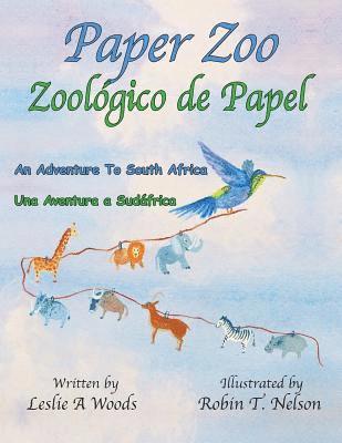Leslie Woods - Paper Zoo / Zoológico de Papel, Häftad