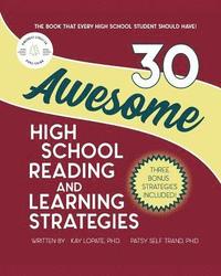 bokomslag 30 Awesome High School Reading and Learning Strategies