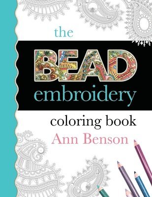 bokomslag The Bead Embroidery Coloring Book