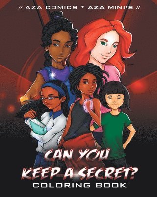 Truesdale Kimberly - Aza Comics Can You Keep A Secret? Coloring Book, Häftad