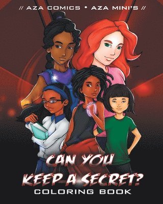 Aza Comics Can You Keep A Secret? Coloring Book 1