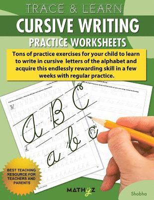 bokomslag Trace & Learn - Cursive Writing