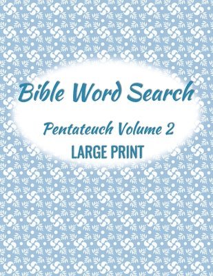 Bible Word Search Pentateuch Volume 2 Large Print 1