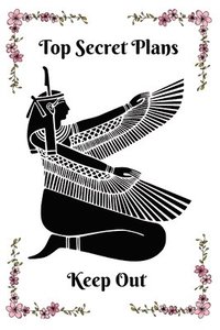 bokomslag Egyptian Goddess Ma'at Planner With Pink Border
