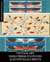 bokomslag Vintage Art: Emile Prisse 20 Egyptology Prints: Ephemera for Framing, Collage, Decoupage and Home Decor