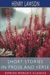 bokomslag Short Stories In Prose And Verse  Esprio