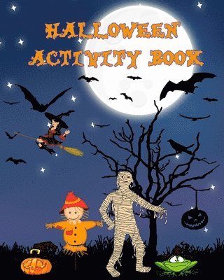 bokomslag Halloween Activity Book