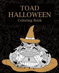 bokomslag Toad Halloween Coloring Book