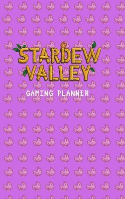 bokomslag Stardew Valley Gaming Planner and Checklist in Purple