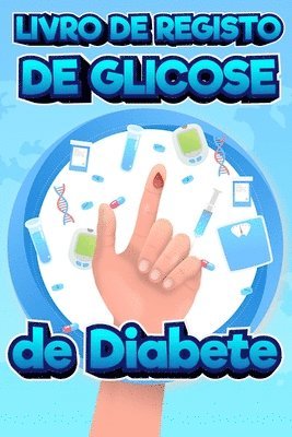 Livro de registro de glicose de diabetes 1