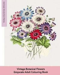 bokomslag Vintage Botanical Flowers: Adult Greysca