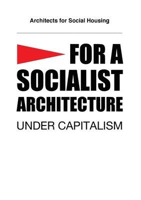bokomslag For a Socialist Architecture